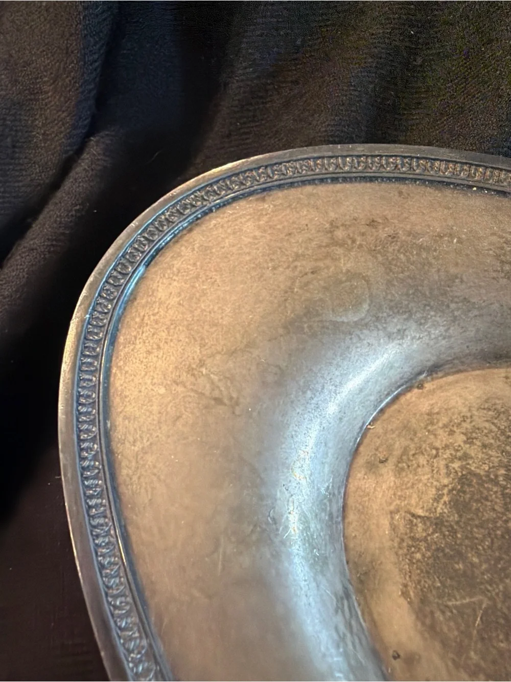 Vintage EPNS Silver Plated Classic Oval Serving Tray